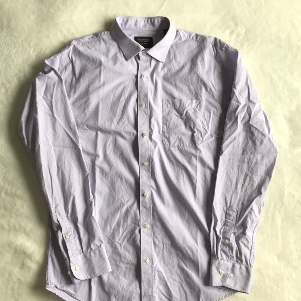 Nordstrom Men’s Non-Iron Trim Fit Dress Shirt
